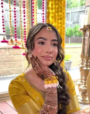 Bridal makeup photo