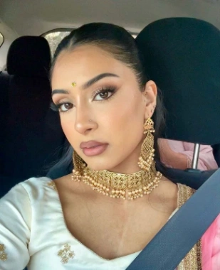 Bridal makeup photo