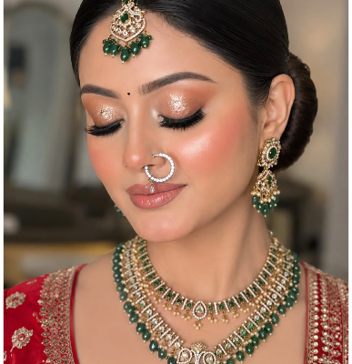 Bridal makeup photo