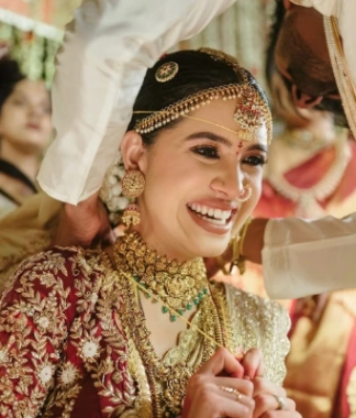 Bridal makeup photo