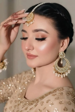 Bridal makeup photo