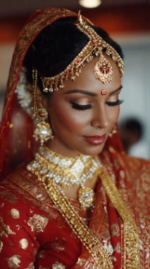 Bridal makeup photo