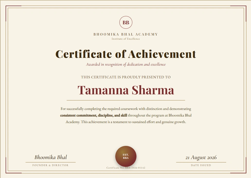Bhoomika Bhal Academy