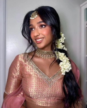 Bridal makeup photo