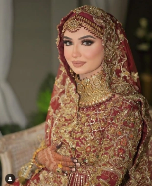Bridal makeup photo