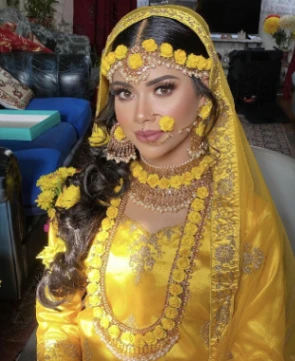 Bridal makeup photo