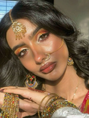 Bridal makeup photo