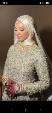 Bridal makeup photo