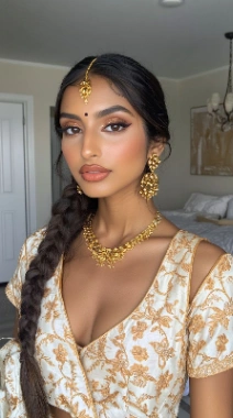 Bridal makeup photo