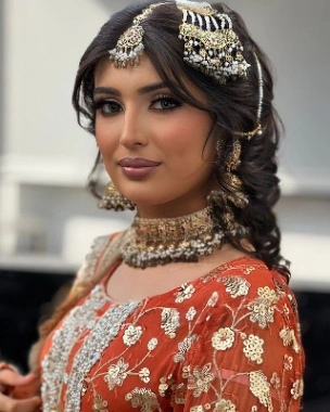 Bridal makeup photo