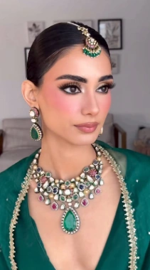 Bridal makeup photo