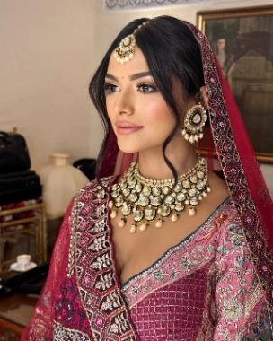 Bridal makeup photo