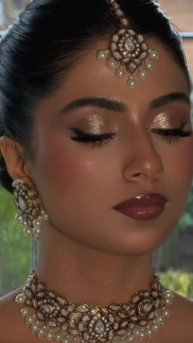 Bridal makeup photo