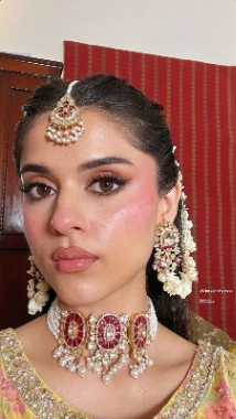 Bridal makeup photo
