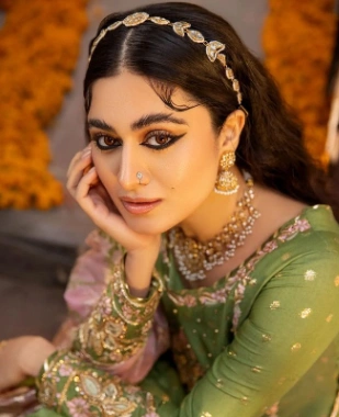 Bridal makeup photo