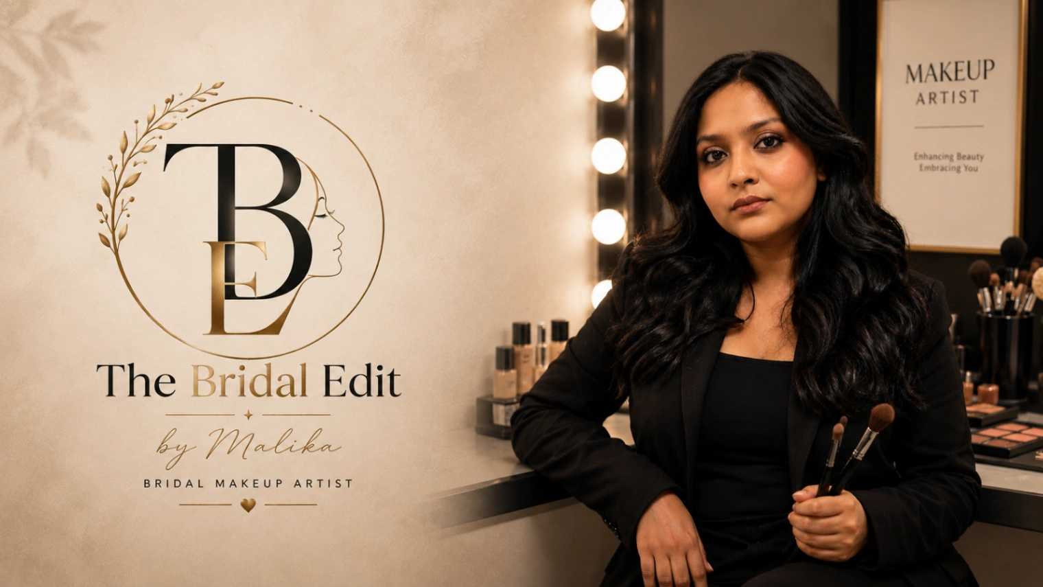 Bridal makeup by The Bridal Edit by Malika